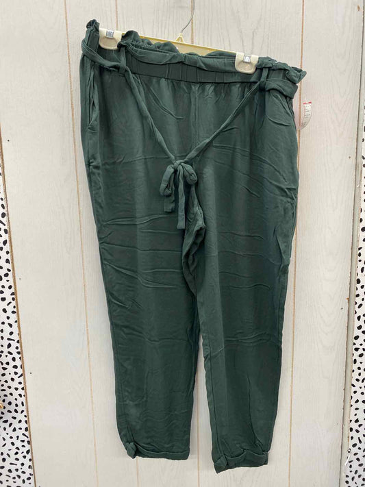 Maurices Green Womens Size 16W Pants