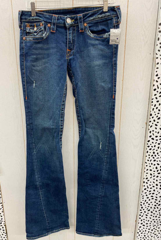 True Religion Blue Womens Size 9/10 Jeans