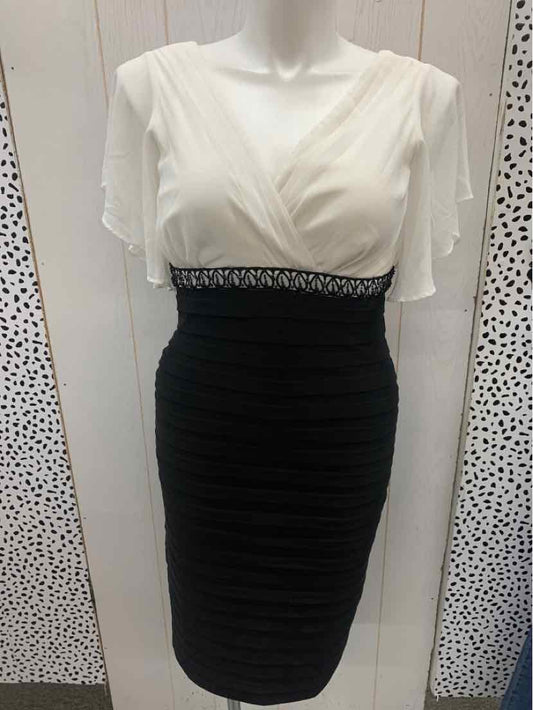 Midnight Velvet White Womens Size 12 Dress