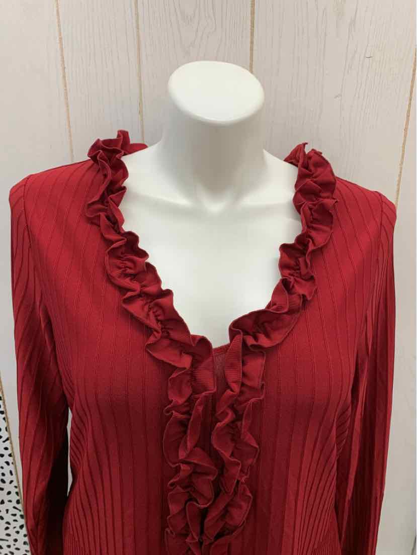 Ave Red Womens Size 18/20 Shirt