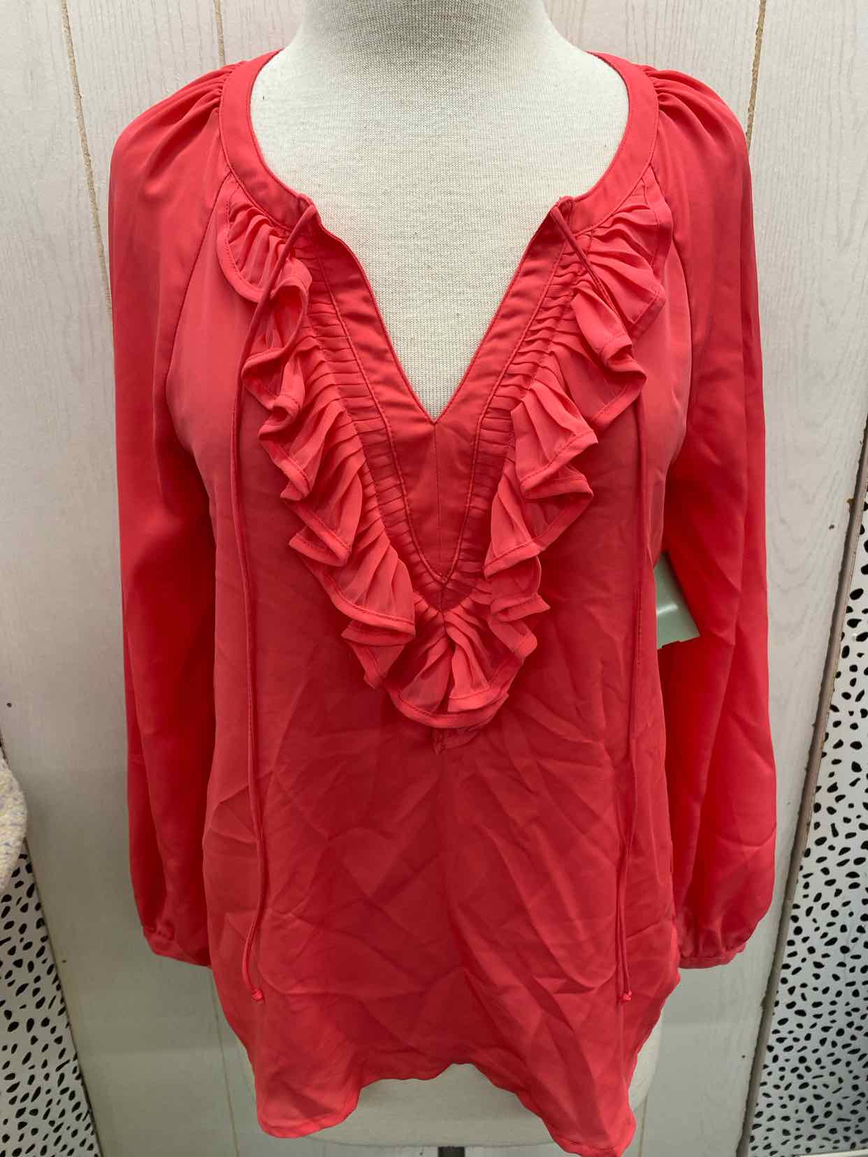 ELLE Coral Womens Size XS Shirt