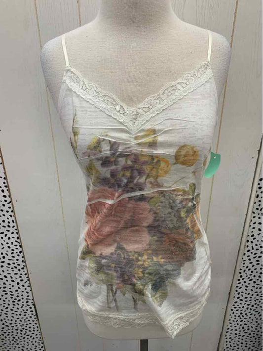 Maurices White Womens Size M Tank Top