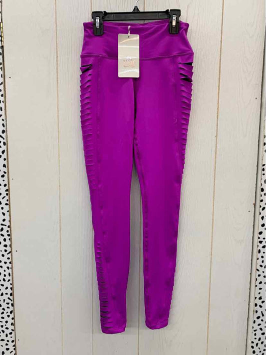 Purple Womens Size XS Leggings