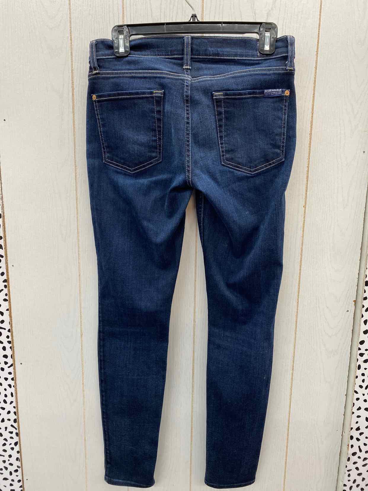 7 For All Mankind Blue Womens Size 6 Jeans