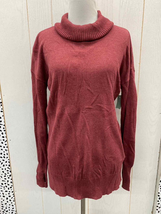 Max Studio Burgundy Womens Size XS Sweater
