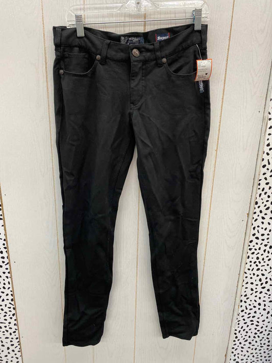 Silver Black Womens Size 12 Pants