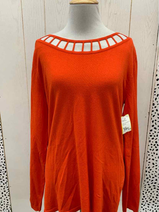 41 Hawthorne Orange Womens Size M Shirt