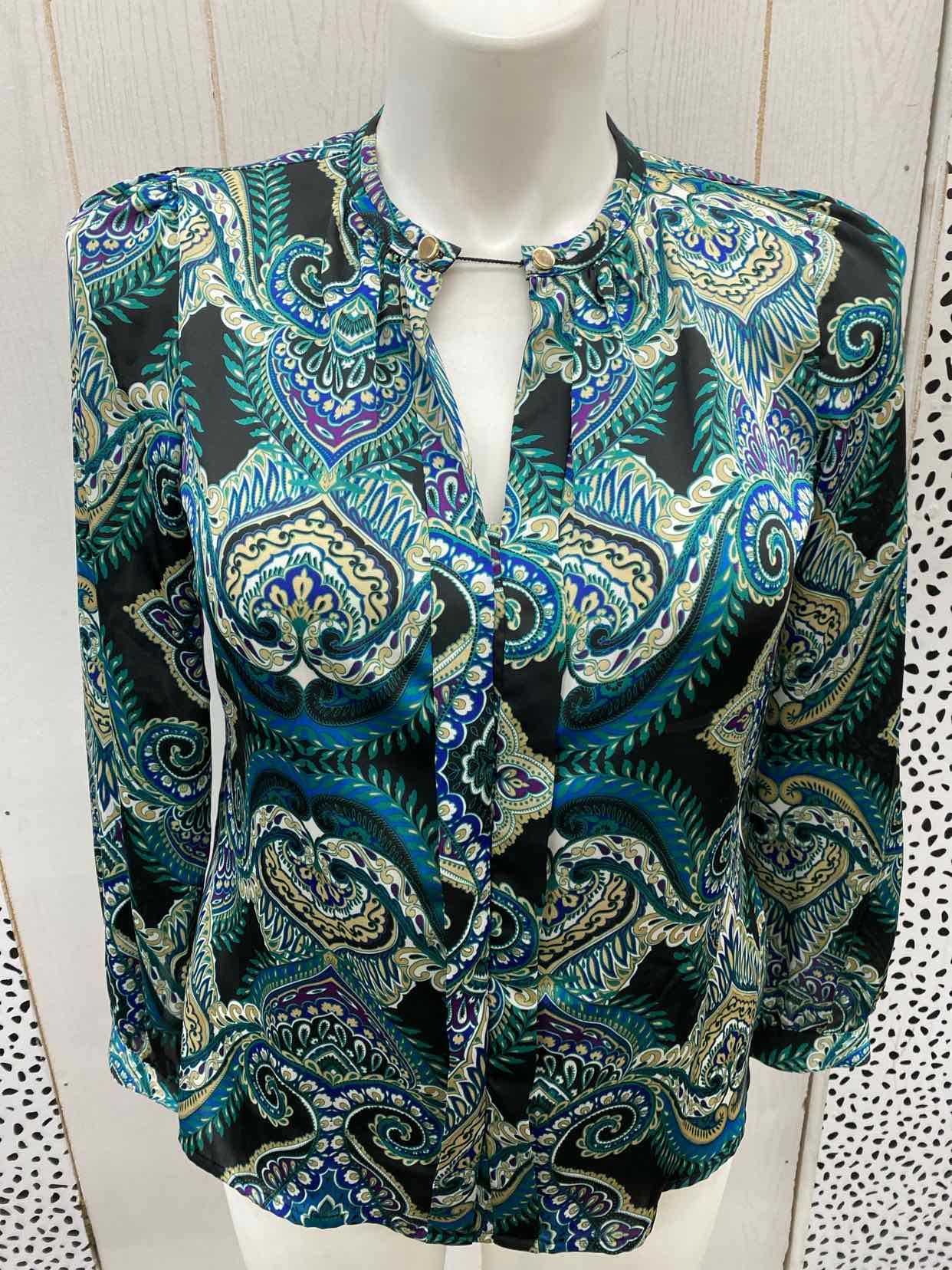 Worthington Teal Womens Size L/P Shirt