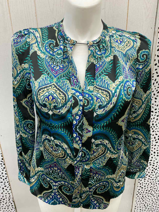 Worthington Teal Womens Size L/P Shirt