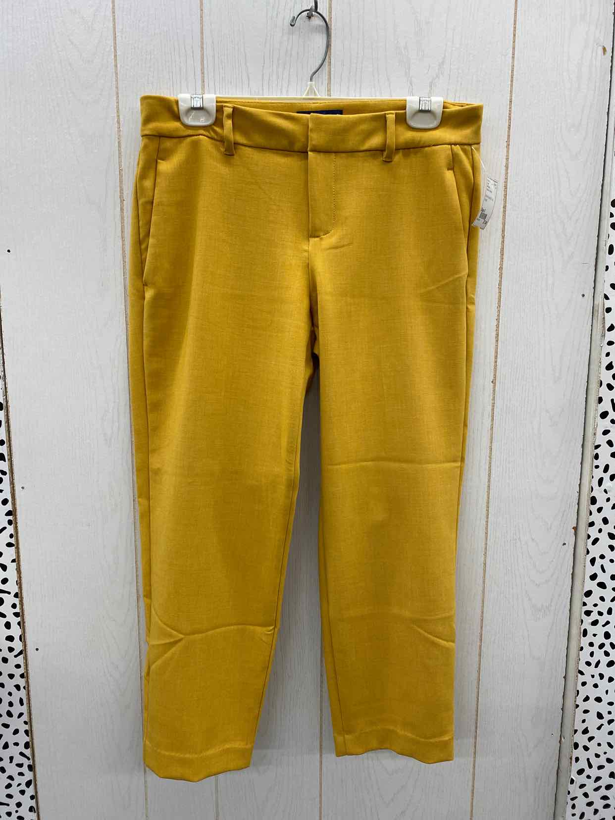 Old Navy Yellow Womens Size 6 Pants