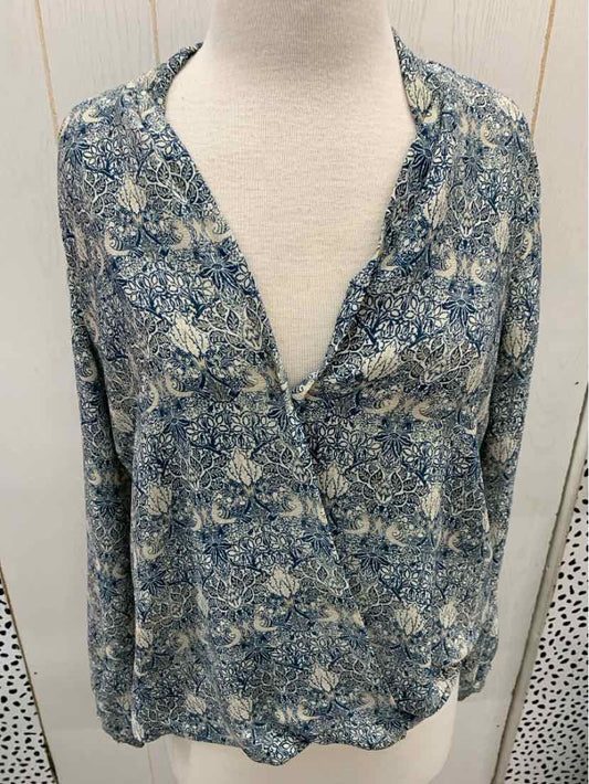 Max Studio Blue Womens Size M Shirt