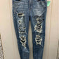 American Eagle Blue Womens Size 4 Long Jeans
