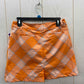 Slazenger Orange Womens Size 4 Skirt
