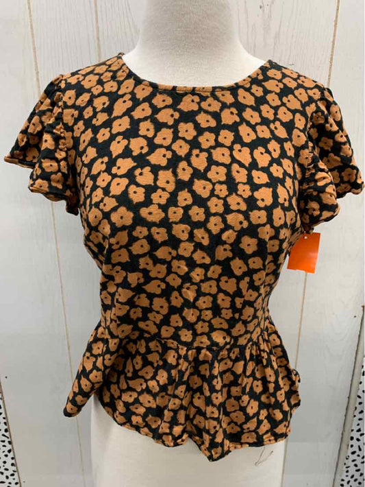 Who What Wear Brown Womens Size XS Shirt