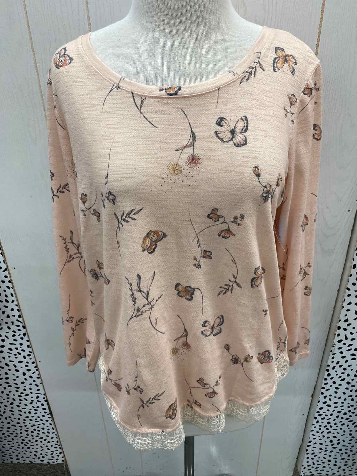 Lauren Conrad Pink Womens Size M Shirt