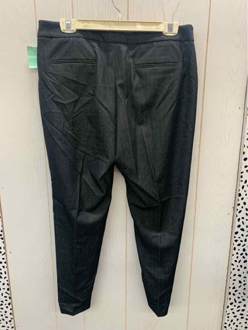 Anne Klein Black Womens Size 12 Pants