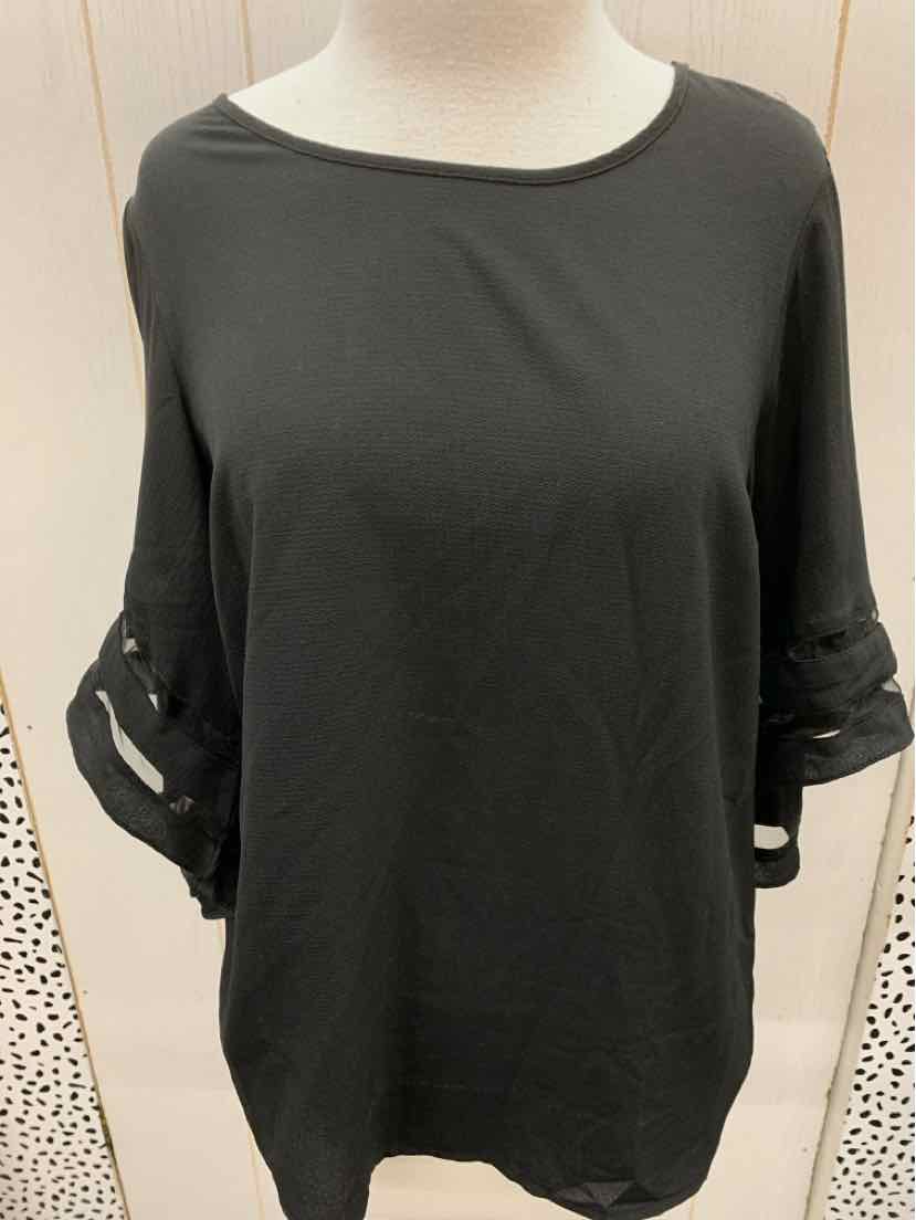 Umgee Black Womens Size Small Shirt