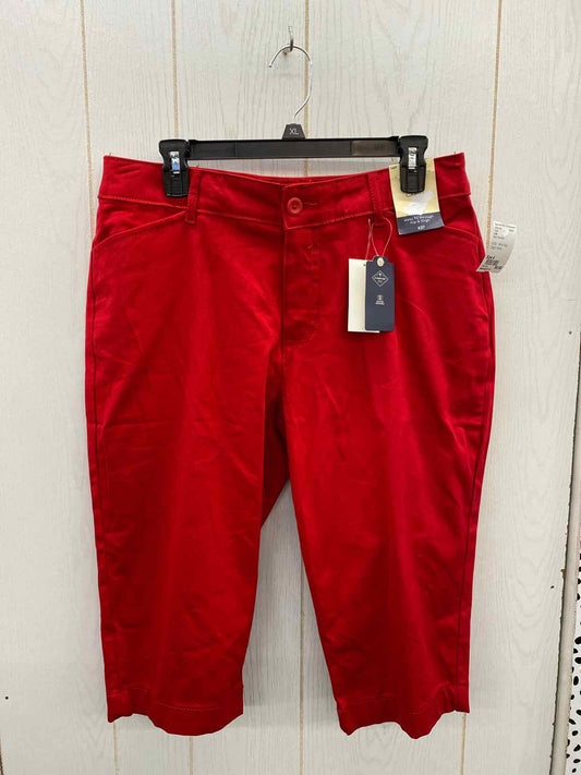 SJB Red Womens Size 4 Pants