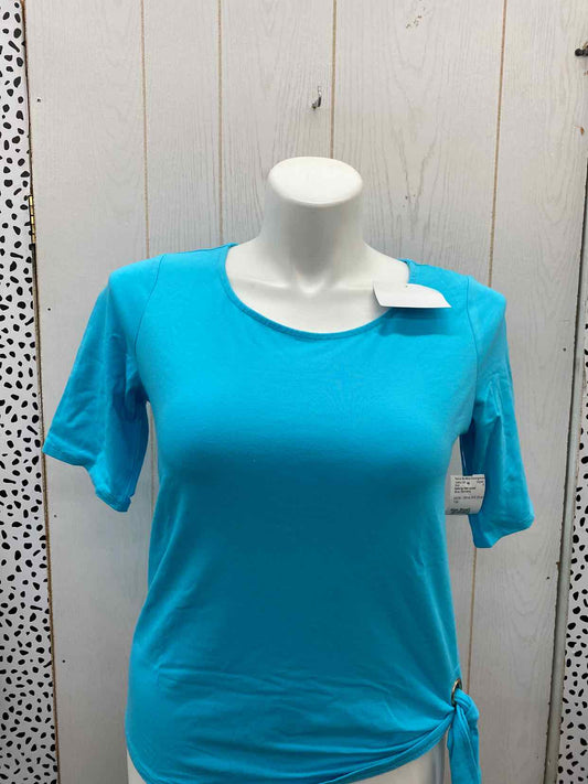 belle by Kim Gravel Blue Womens Size Small Shirt