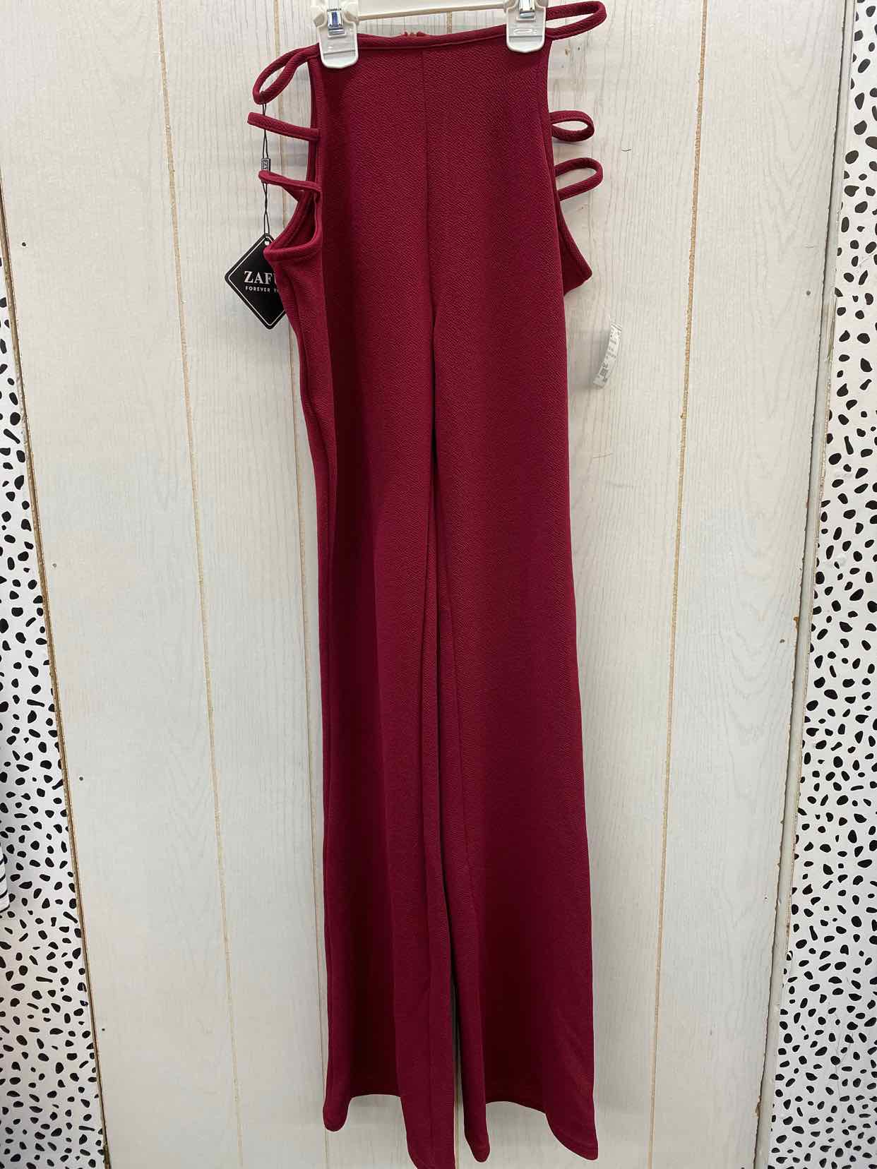 Zaful Burgundy Womens Size 4/6 Pants