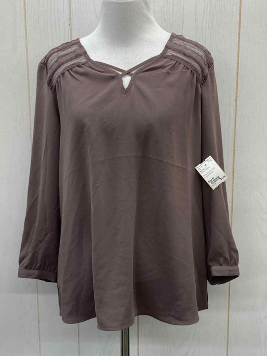 Maurices Purple Womens Size M Shirt