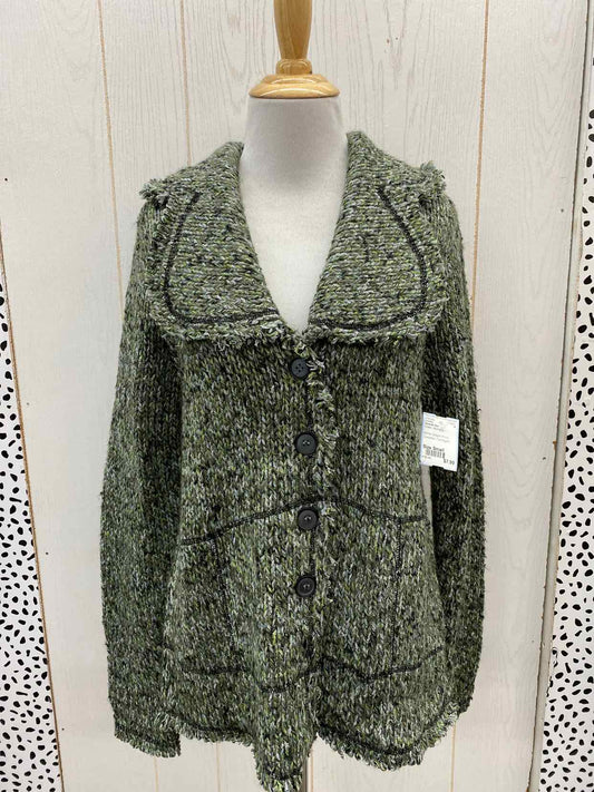 Seventh Ave Green Womens Size Small Sweater