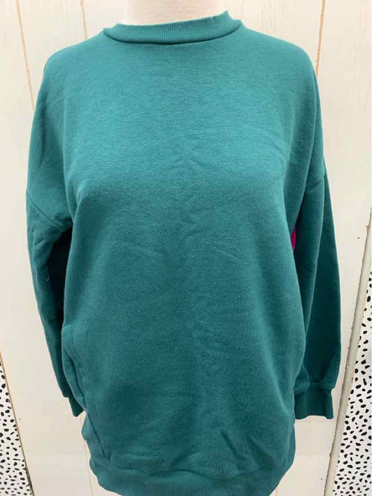 Zenana Green Womens Size Small Sweatshirt