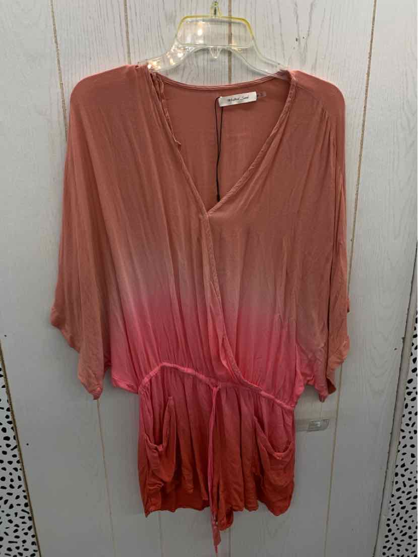 Mustard Seed Pink Womens Size 10/12 Romper