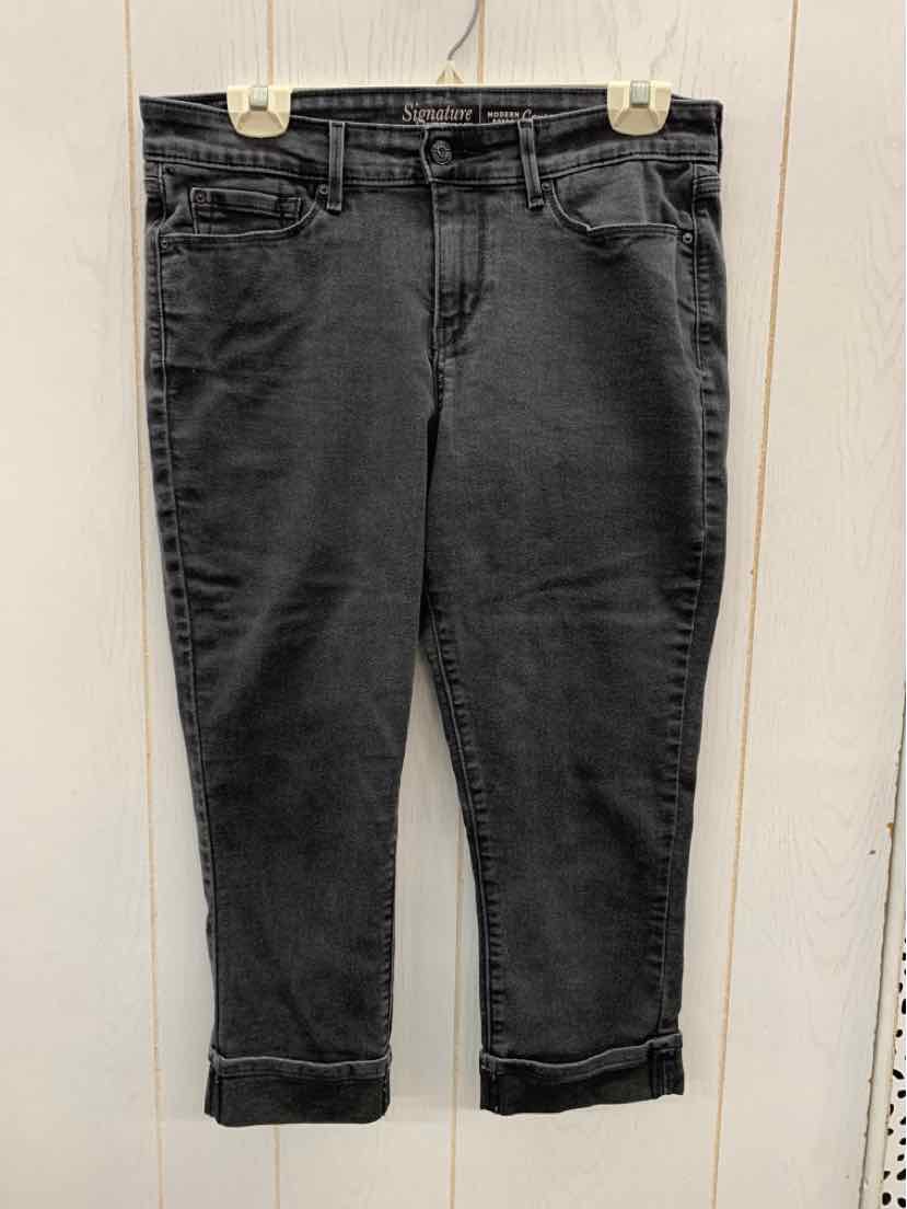 Levis Signature Gray Womens Size 12 Jeans