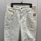 SJB White Womens Size 10 Shorts