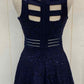 Speechless Navy Junior Size 7 Dress