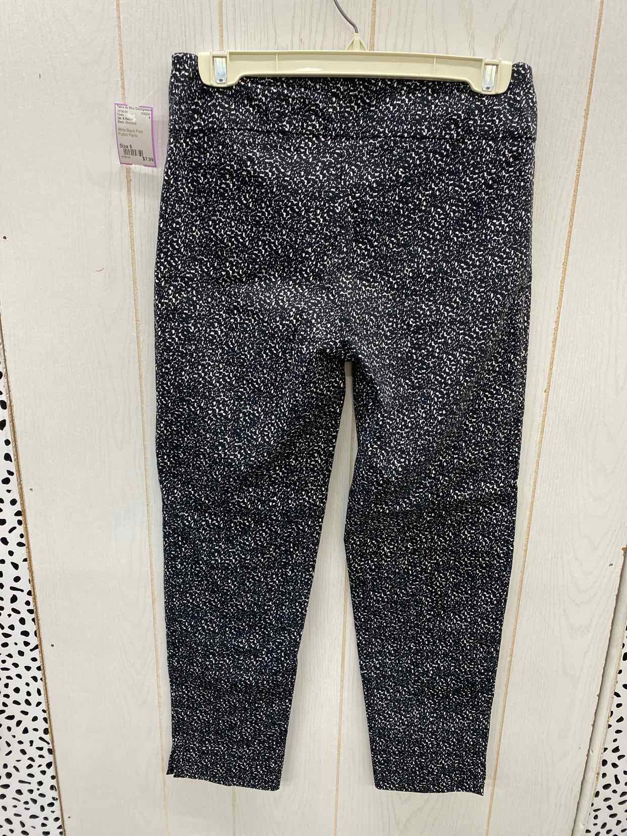 Zac & Rachel Black Womens Size 6 Pants