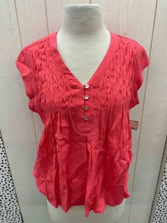 Pale Sky Pink Womens Size Small Shirt