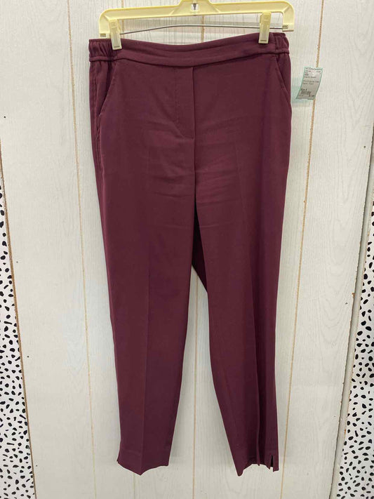 WHBM Burgundy Womens Size 4 Pants