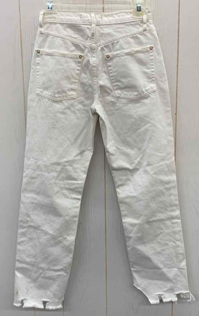 We the Free White Womens Size 0 Jeans